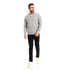 Andora mens V-Neck Knitted Solid Pullover Sweater