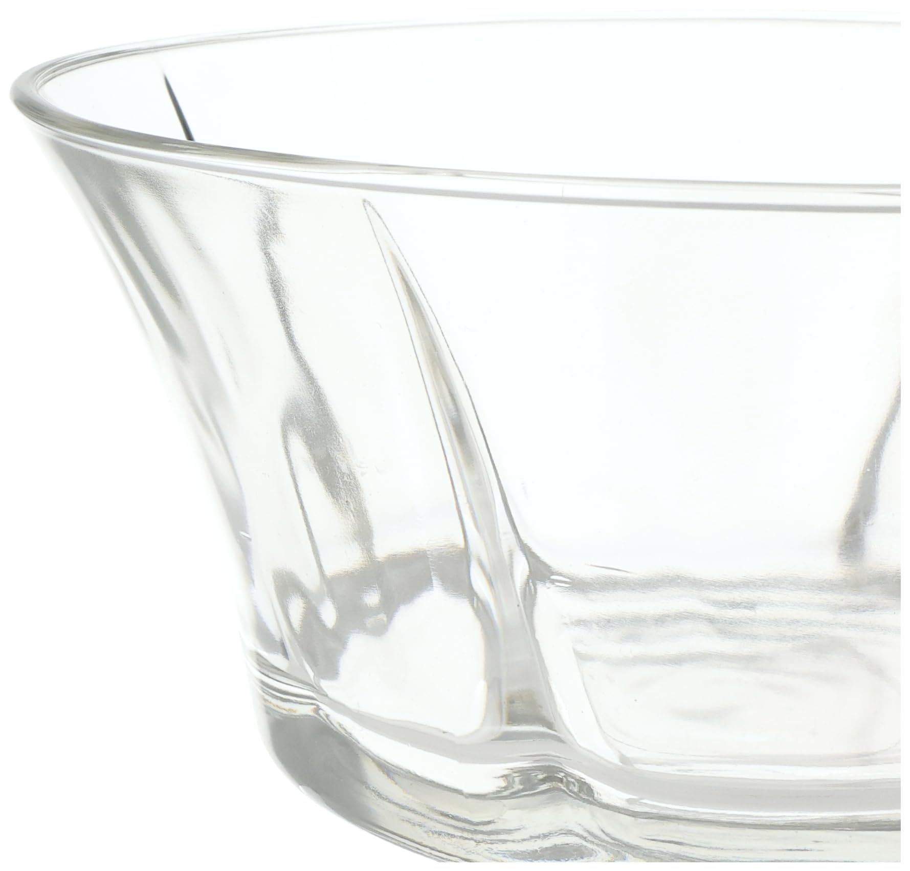 طبق حلوى دائري أنيق من سيدار جلاس، مقاس 11×23 سم – شفاف يتميز بتصميم فاخر يضفي لمسة من الأناقة على مائدتك-بدون بوكس