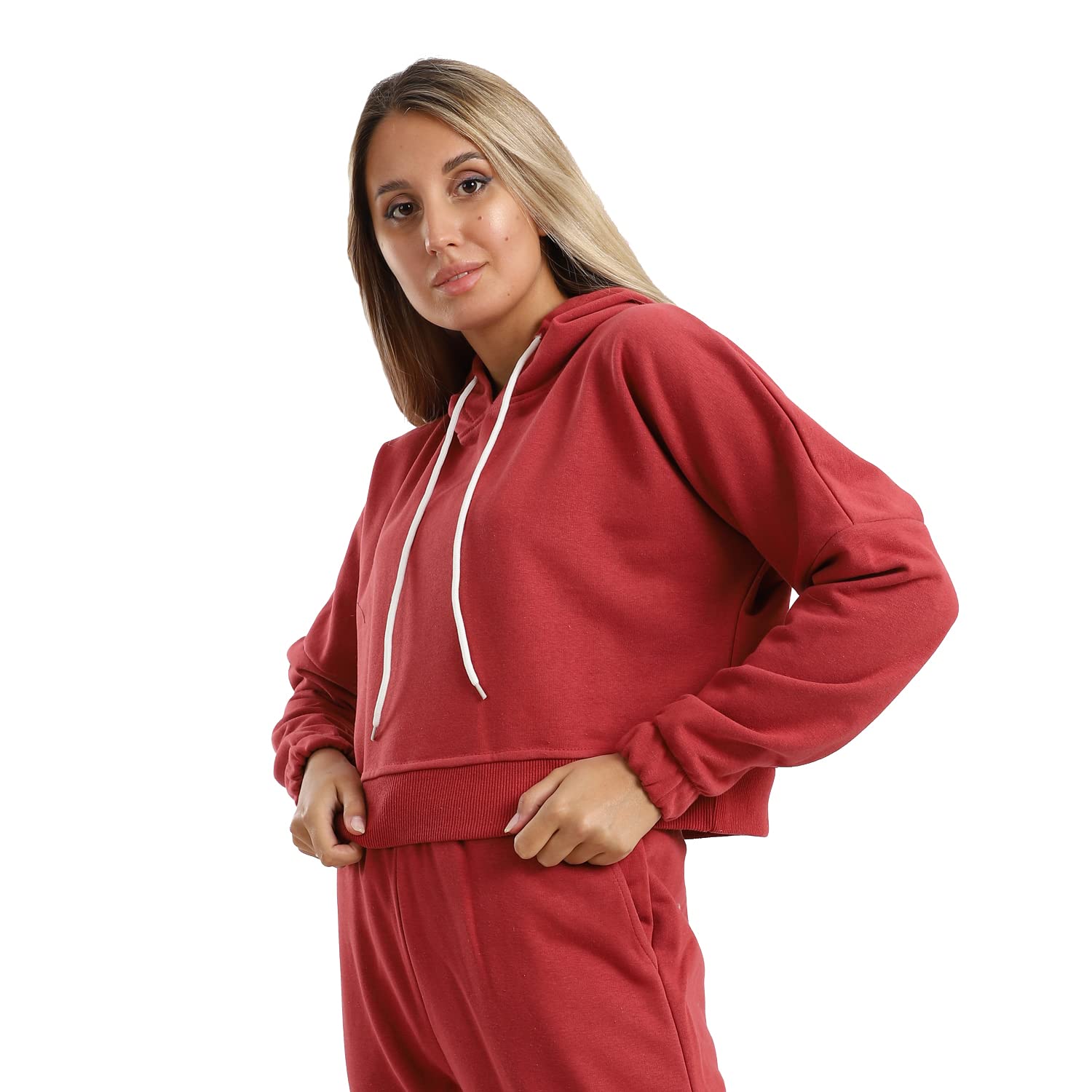 JAMILA Hoodie For Women ,Cropped design for a modern, stylish look.