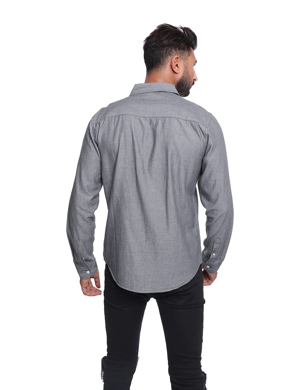 AEROPOSTALE Cotton Long Sleeves Slim-Fit Shirt for Men