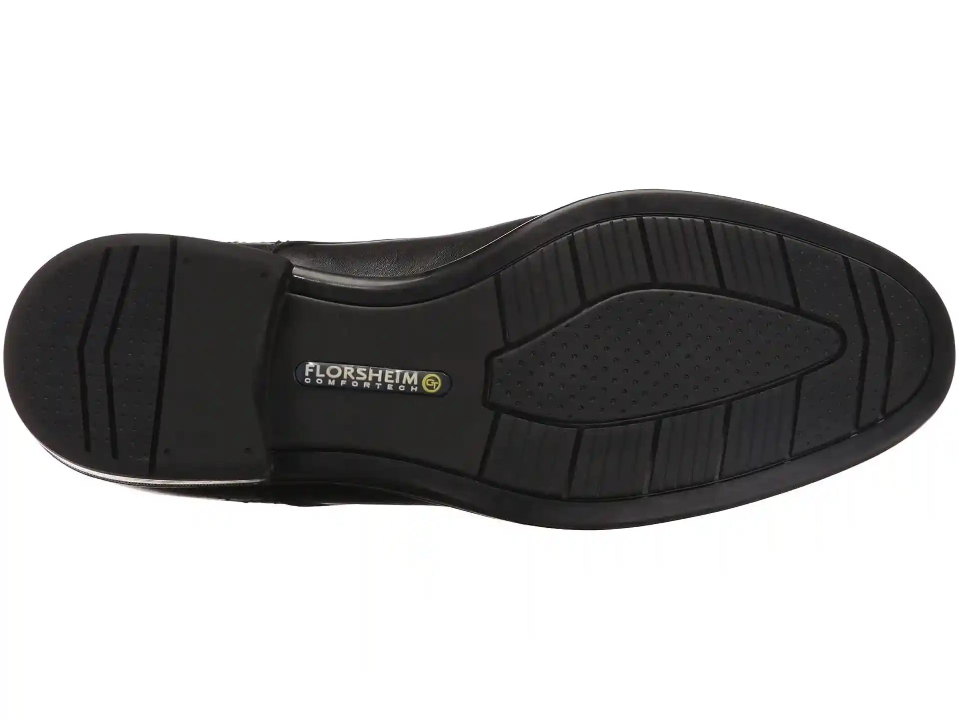 حذاء Florsheim للرجال يجمع بين الأناقة الكلاسيكية والراحة والمتانة. مصنوع من خامات عالية الجودة، يوفر دعمًا ممتازًا للاستخدام اليومي أو المناسبات الرسمية أو بيئة العمل