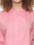 Splash Basic Mandarin Collar Front Button Three Quarter Sleeves Blouses for Women - Safqqa Egypt