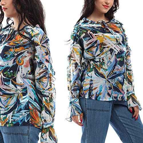 ESLA Long-Sleeved Shirt- Blouses For Womens - Safqqa Egypt
