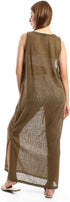 Jamila Women Round Collar Cover UP With Side Slits OuterWear