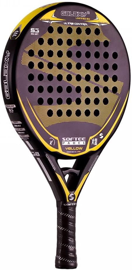 Softee Padel Racket Black Yellow Have Scratches
