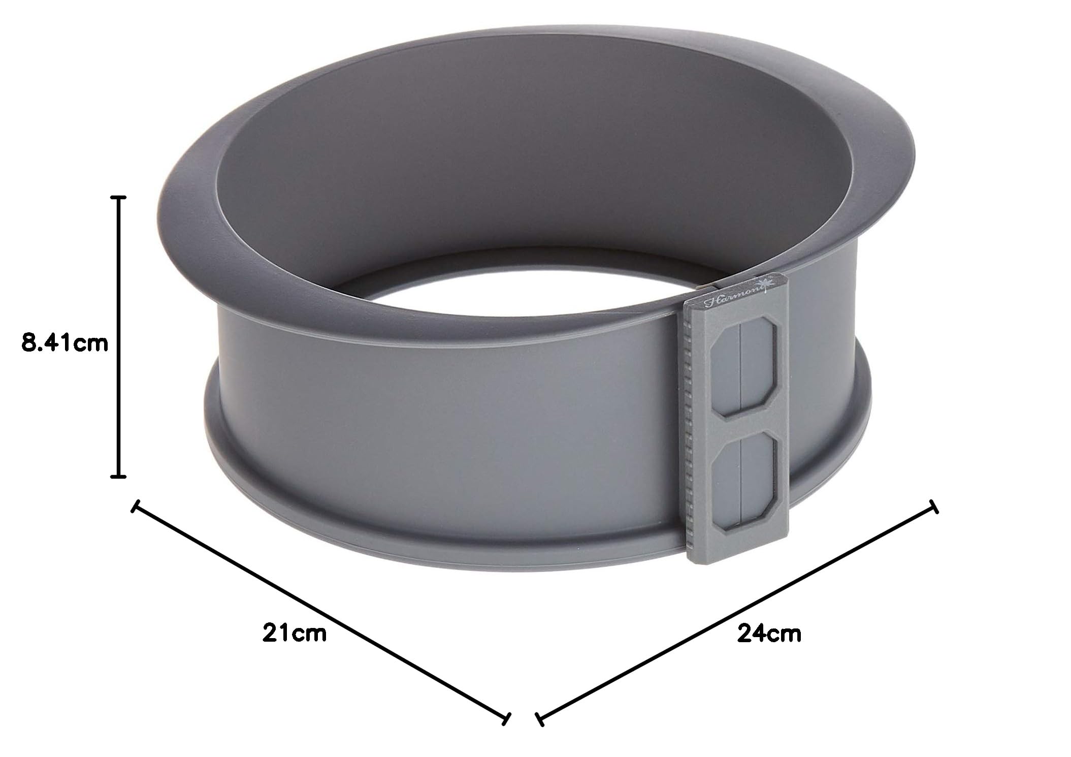 Harmony Silicone Cake Pan with Glass Base