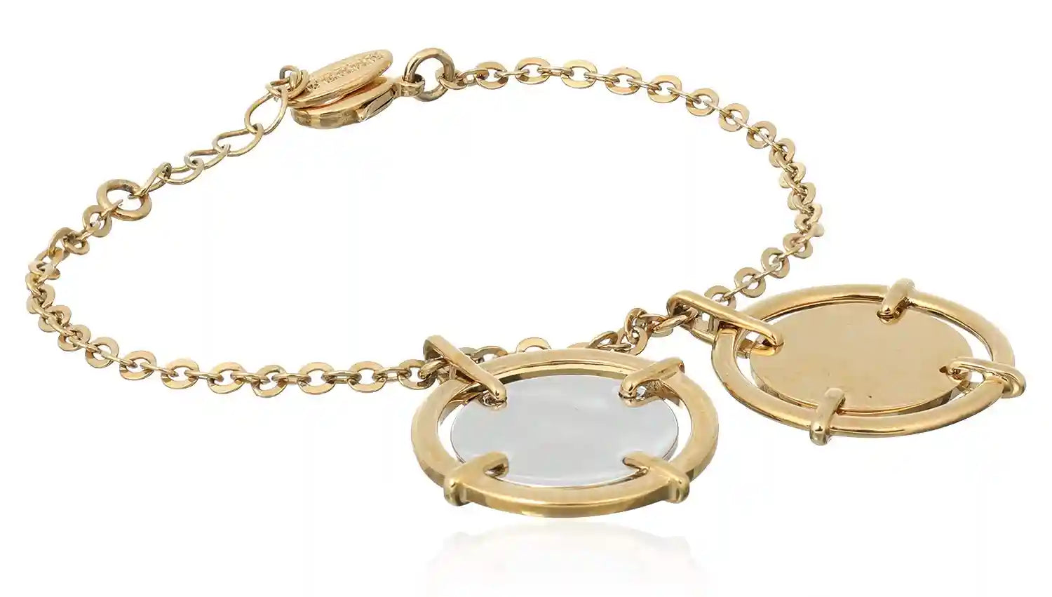 Ferre Milano Women’s Chain Bracelet –  Stainless Steel, No Stones
