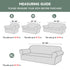 INFOSUN Stretch Sofa Cover Set with Anti-Slip Design & Pillow Covers