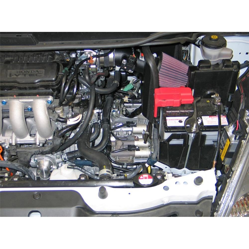 K&N Cold Air Intake Kit: High Performance, Increase Horsepower: Compatible with 2009-2013 HONDA (Fit) 69-1017TTK