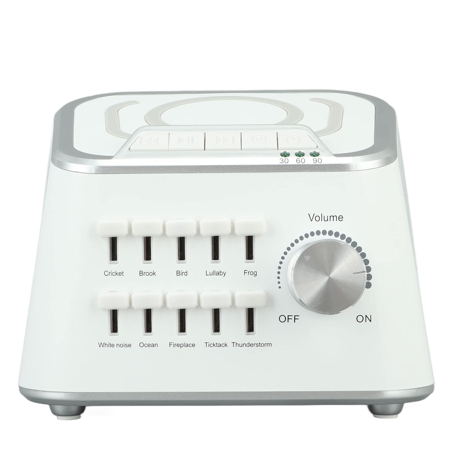 White Noise Machine, 10 Soothing Sounds White Noise Maker, Adjustable Tone Bluetooth Sound Machine, Sleep Therapy for Adults & Baby, 3 Timer Sleep Aid for Sleeping Relaxation