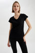 DeFacto womens N8387AZ T-Shirt