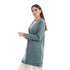 Jamila Women’s Long Sleeves Soft Cardigan with Buttons – Long Length Sweater