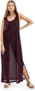 JAMILA Women Round Collar Cover UP With Side Slits OUTERWEAR
