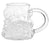 Bubbles Glass Mug 170ml – Clear Transparent Design