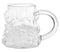 Bubbles Glass Mug 170ml – Clear Transparent Design