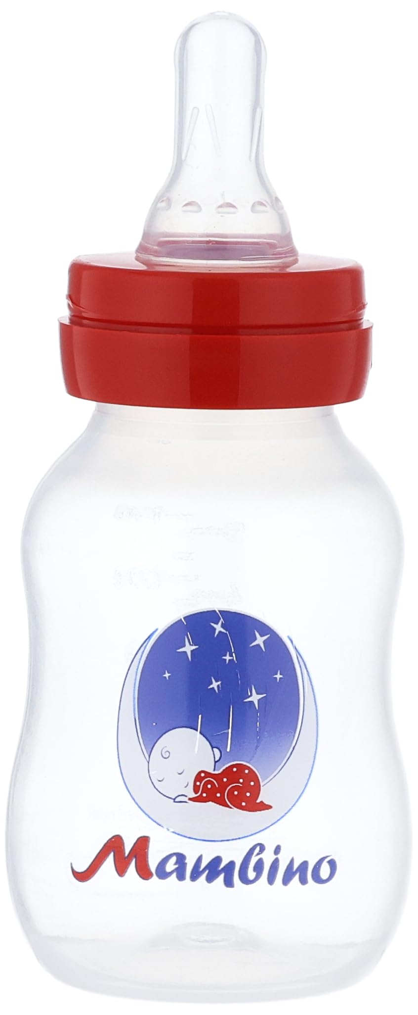 MAMBINO Baby bottle without handle  ,150 ml ,0 month - Safqqa