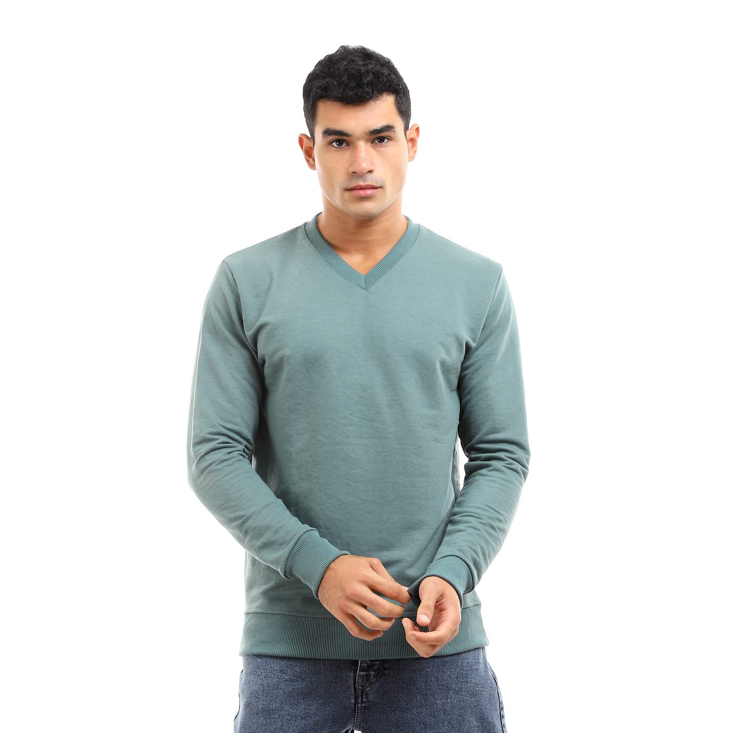 Off Cliff Basic Long Sleeves Sweatshirt For Men,Durable Off Cliff quality that withstands frequent use.