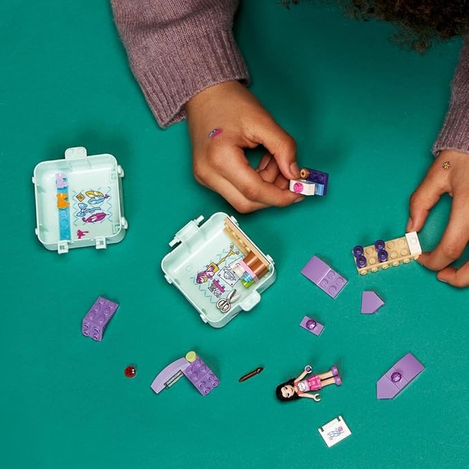 لعبة مكعب إيما فاشون من LEGO Friends – طقم لعب إبداعي