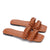 TGS womens Chunky Braided Slipper Flip-Flop