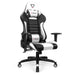 Furgle Gaming Chair Racing Style High-Back Office Chair w/PU Leather and Adjustable Armrests Executive Ergonomic Swivel Video Game Chairs with Rocking Mode & Headrest and Lumbar Support - Safqqa Egypt