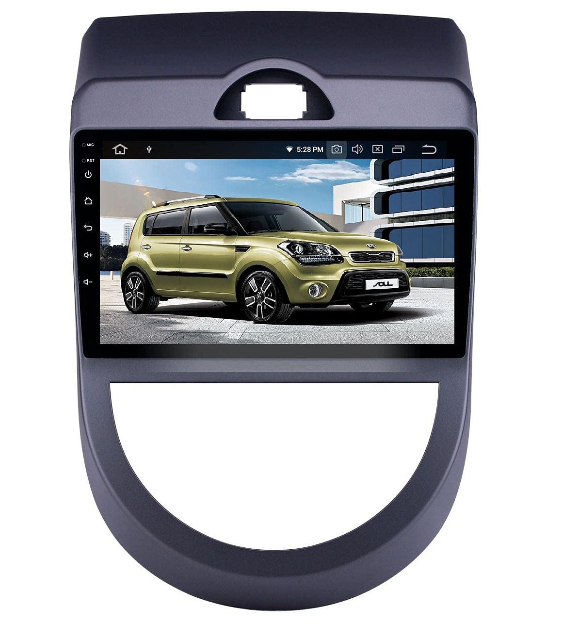 B-SONIC Dvd touch 10 inch android 9.1 cassette - 2gb ram - 16gb internal memory for kia soul - 2010-2013
