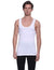 Dice Mens Racerback Round Neck Solid Sleeveless Undershirt