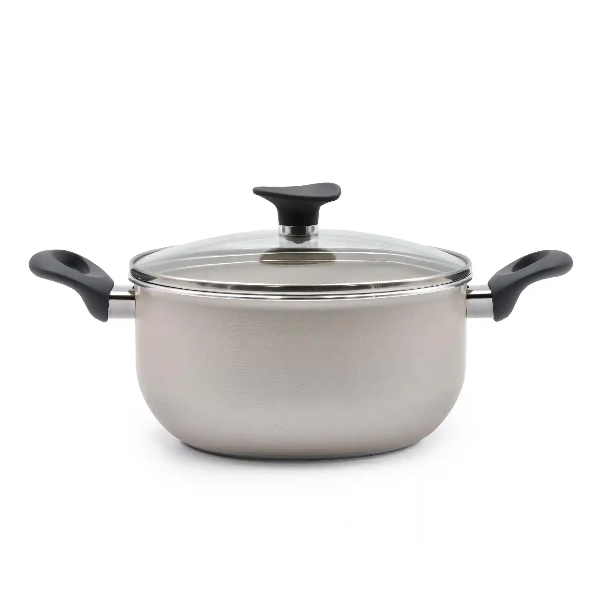Celar Aveiro Aluminium Non-Stick Pot with Bakelite Soft-Touch Handle, 16 cm,