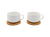 Bredemeijer Tea Cup, 250 ml, White, Set of 2