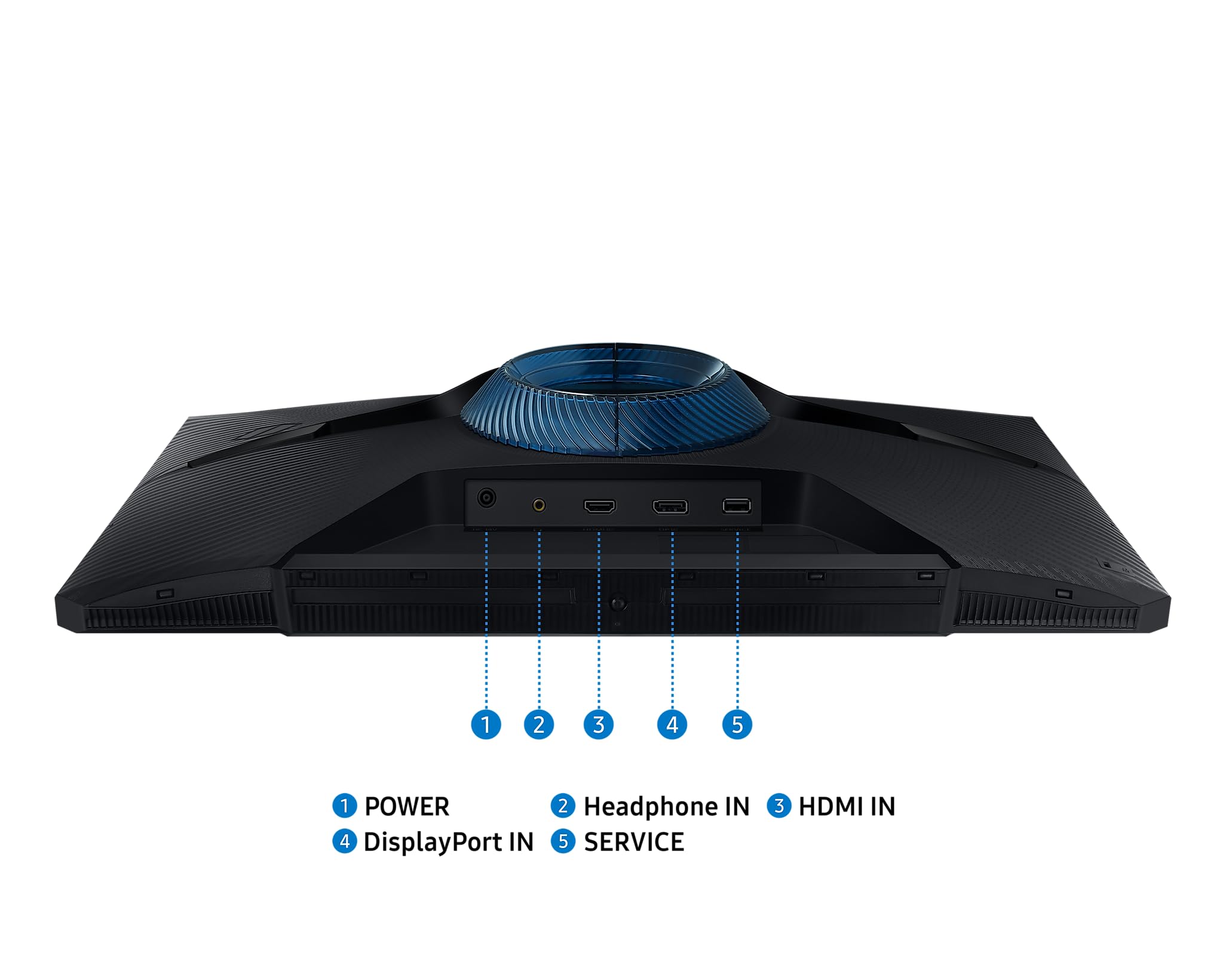 Samsung Odyssey G30D Full HD Gaming Monitor – 24", 180Hz, 1ms (MPRT), AMD FreeSync, HDR10 – Safqqa Egypt