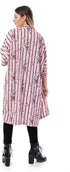 Jamila Women Cotton Floral Patterned Knee Length Kimono