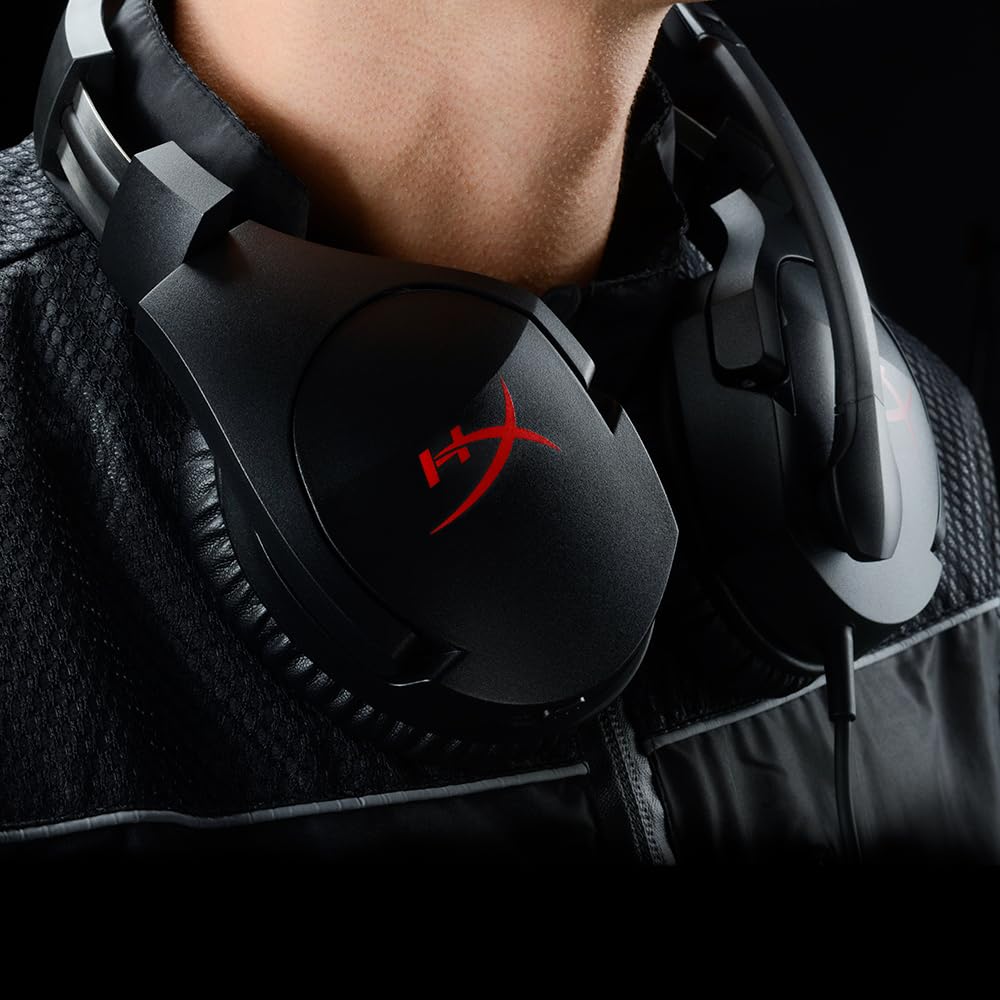Kingston HyperX Cloud Stinger Gaming Headset with Mic – Lightweight Over-Ear Headphones for PC, PS4, Xbox One – Black        4o