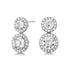 Mestige Elegant Earrings with Crystal Stones