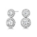 Mestige Elegant Earrings with Crystal Stones