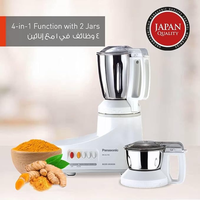 Panasonic Super Mixer Grinder, Mx-Ac210S (Damage Box )