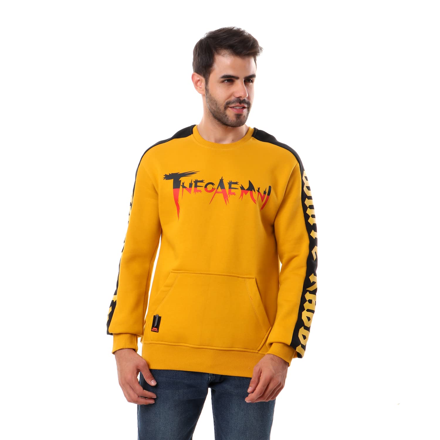 White Rabbit Sweatshirt For Men,Relaxed fit suitable for all-day wear.