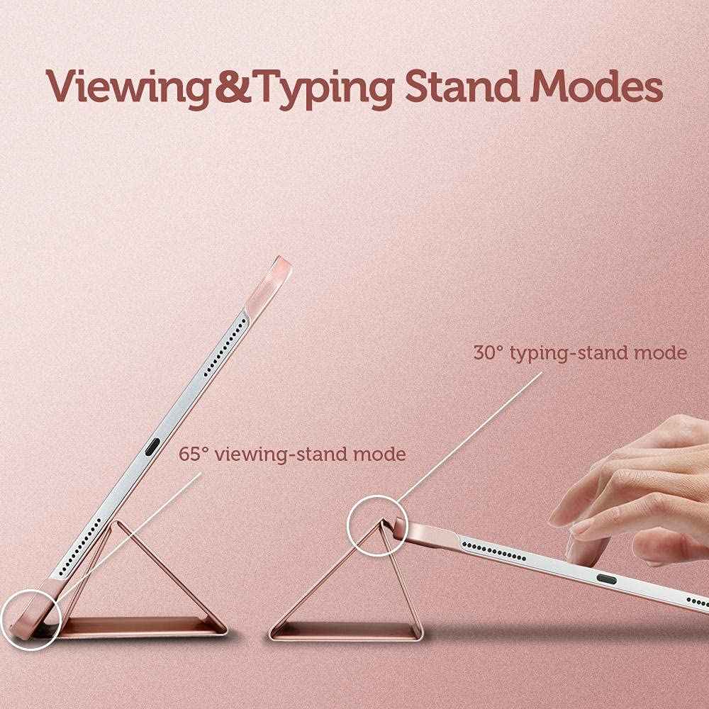 جراب ESR Yippee ثلاثي الطي لجهاز iPad Pro 11" موديل 2018 – غلاف ذكي نحيف بظهر مطاطي