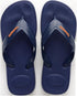 Havaianas Men Slippers Navy Comfortable Casual Flip Flops