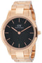 Daniel Wellington Watch Unisex , Japanese Quartz Movement, Analog Display, Rose Gold Stainless Steel Strap-DW00600419 - Safqqa Egypt