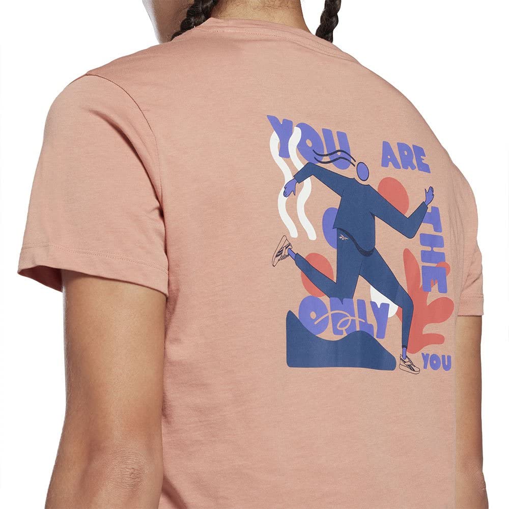 Reebok T-shirt  For Women Ideal for warm weather or layering under jackets.