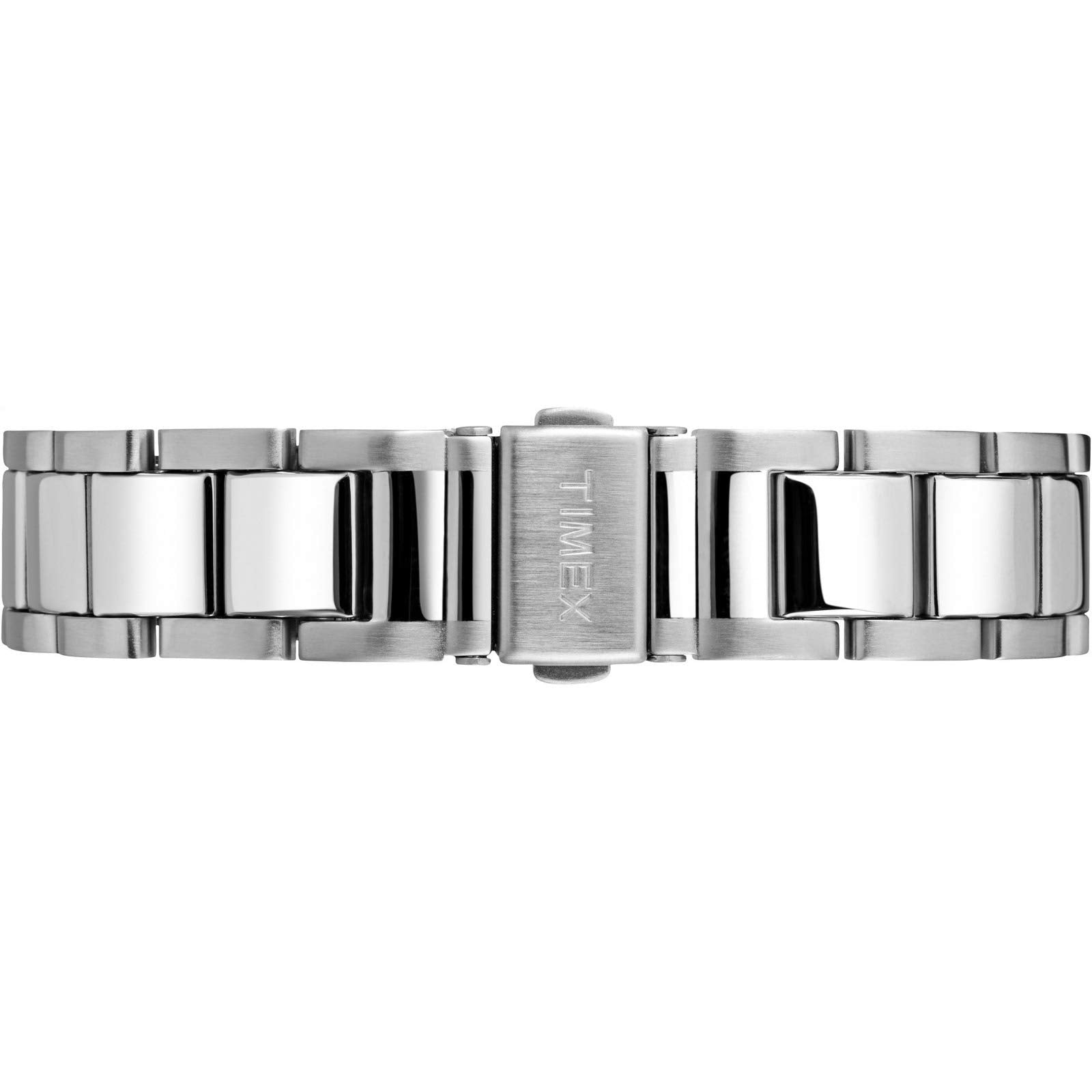 ساعة TIMEX للرجال مع سوار من الفولاذ المقاوم للصدأ