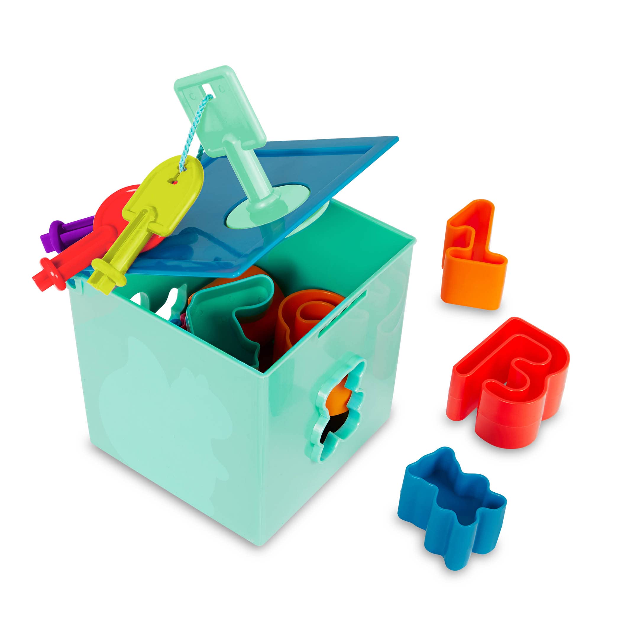 Battat Sorting & Stacking Boxes – Nesting Toddler Educational Toy with Numbers, Letters & Shapes (2+ Years) – Safqqa Egypt