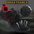 MIFAWA Men Training Shoes Black Lightweight Performance Sneakers