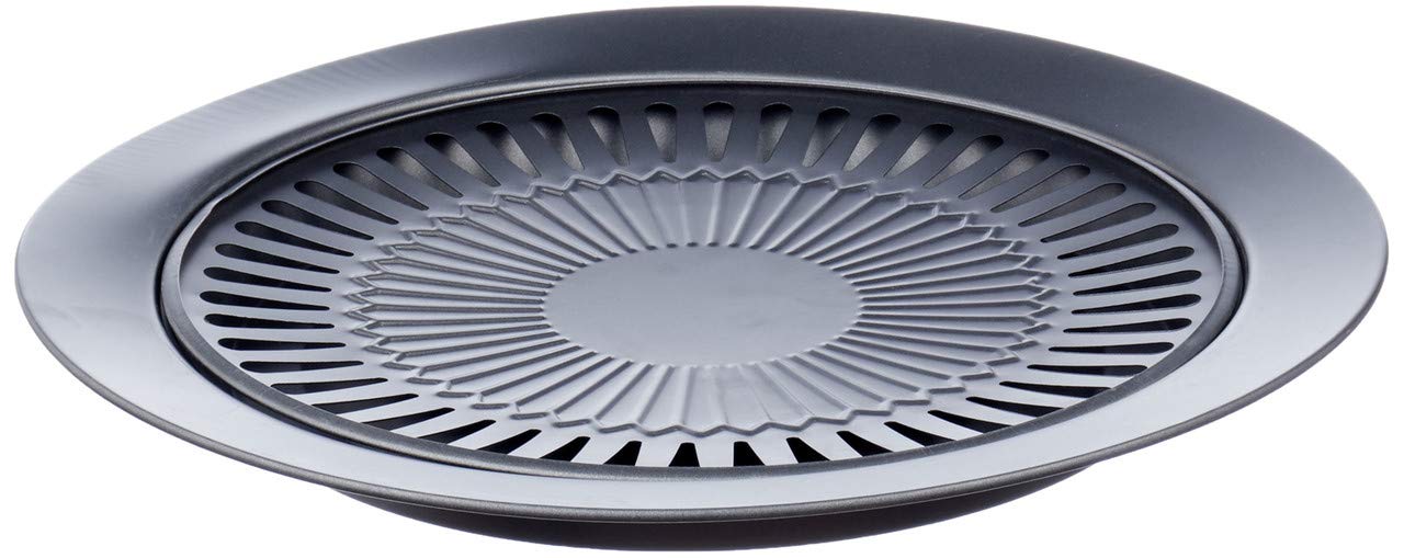 MT large on-stove top grill, 2 pieces - gray