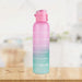 Herevin Double Painted Water Bottle with Hanger in Special Polybag - 750 ml Capacity, Multicolor, Leak-Proof, BPA-Free, Made in Turkey - Safqqa
