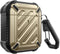 جراب Supcase Unicorn Beetle Pro Series مصممة لـ AirPods 1 و 2، جراب واقي قوي للجسم بالكامل مع مشبك كارابيني لـ Apple AirPods الجيل الأول والثاني (ذهبي)
