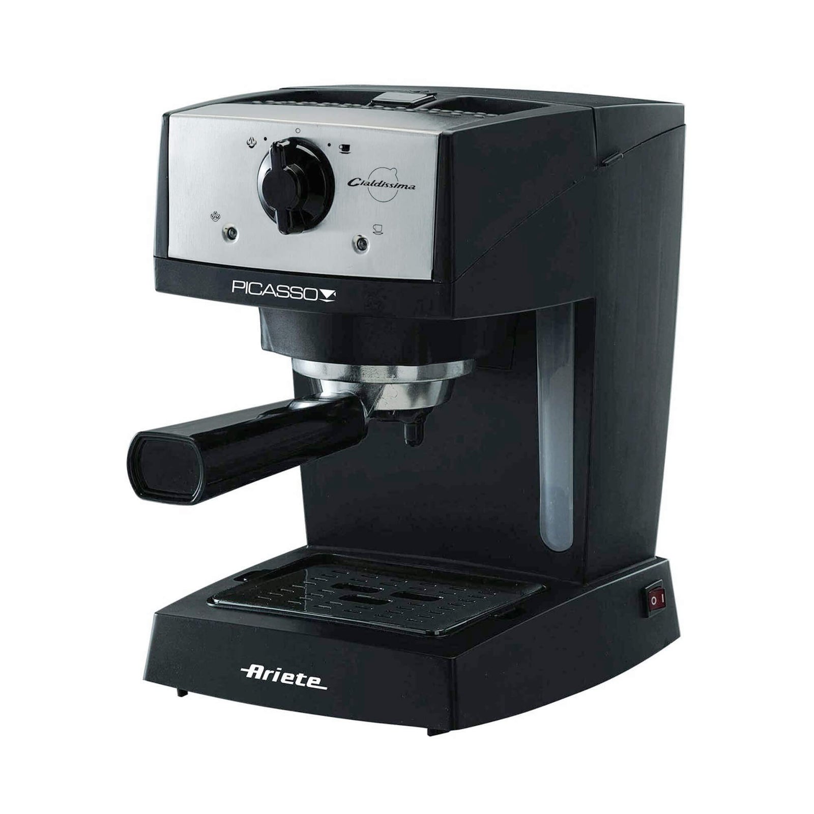 Ariete Picasso 1366/50 Espresso & Cappuccino Coffee Machine – Compatible with Ground Coffee & ESE Pods