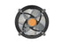 مبرد معالج كولر ماستر i70C لمنفذ LGA 1700 مع إضاءة ARGB، لون أسود، أبعاد 12 × 12 × 7 سم، جهد 12 فولت، قدرة 1.44 واط، سرعة دوران 1800 دورة في الدقيقة، تدفق هواء 37.08 قدم مكعب/دقيقة، صوت 28 ديسيبل