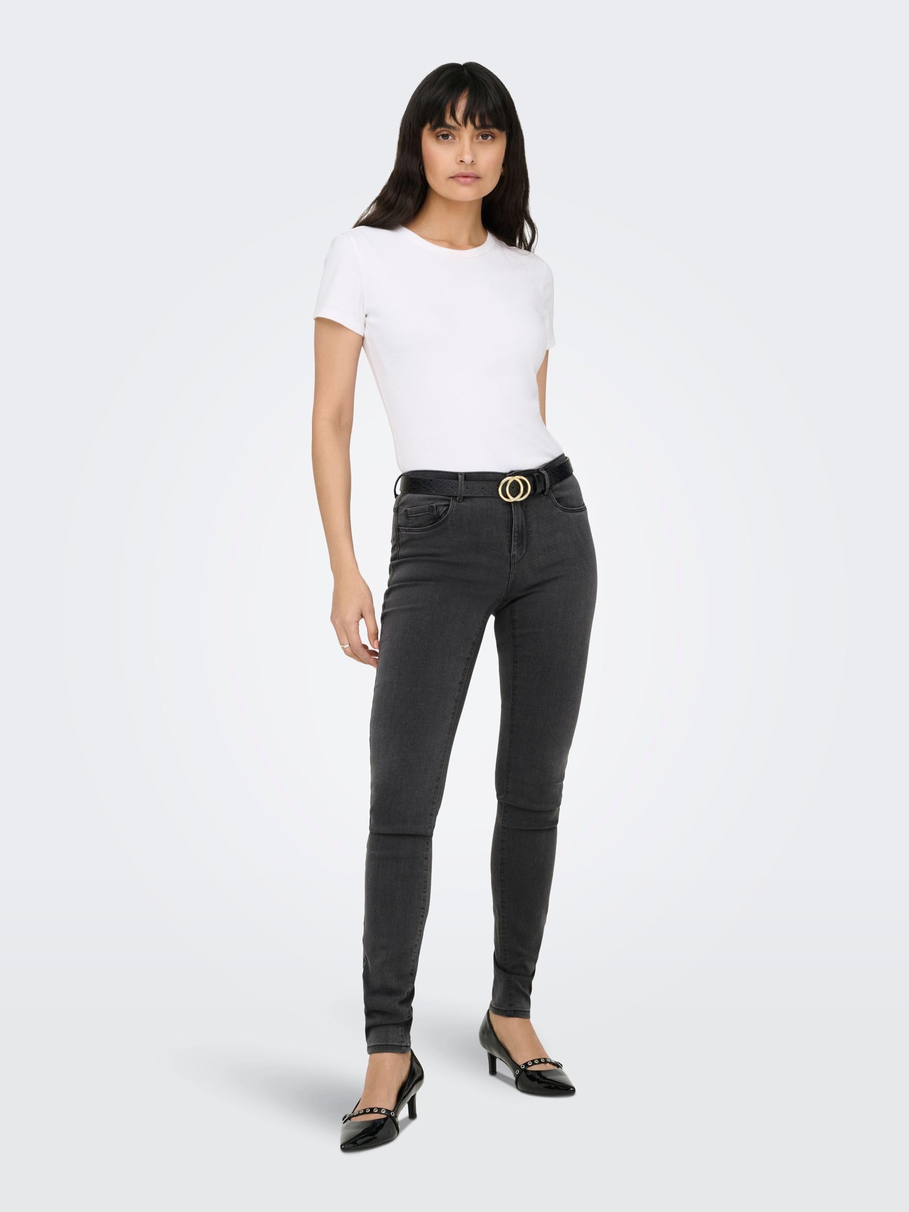 ONLY Women’s Onlrain Life Regular Skinny Jeans – Safqqa Egypt