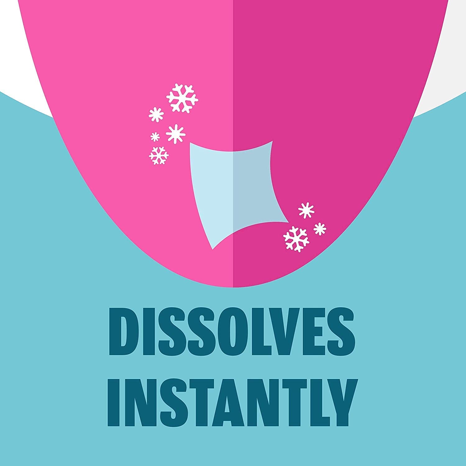 شرائح ليسترين بوكيت باكس بنكهة النعناع البارد. تتميز هذه الشرائح الرقيقة والقابلة للذوبان بأنها تقضي على ٩٩٪ من الجراثيم المسببة لرائحة الفم الكريهة