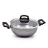 Celar Aluminium Casserole with Soft Touch Bakelite Handle, 22 cm, Non-Stick